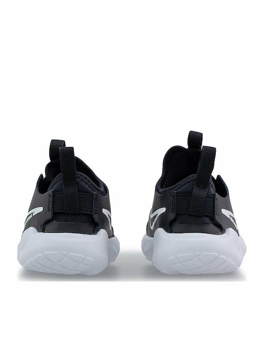 Flex Kinder Sportschuhe Laufen Slip-On Schwarz