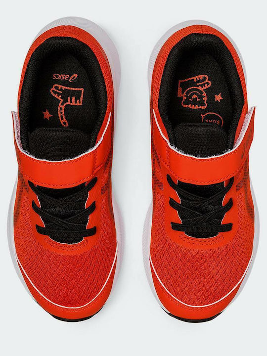Patriot 13 Kids Sports Shoes Running with Hoop & Loop Closure Orange