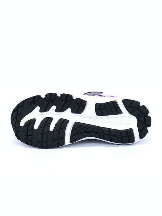 Contend 8 Print Gs Kids Sports Shoes Running with Laces Purple
