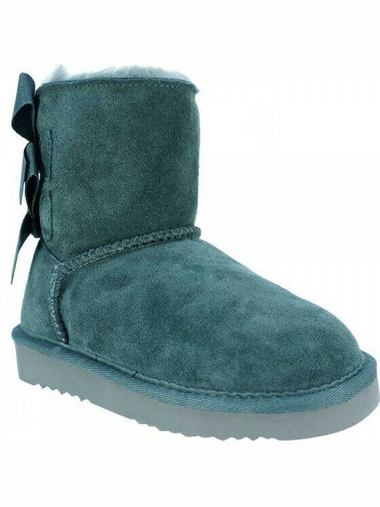 Exe Kids Suede Boots Gray