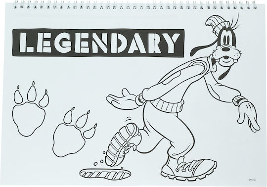Gim Zeichenblöck Mickey C4 (22,9 x 32,4 cm)