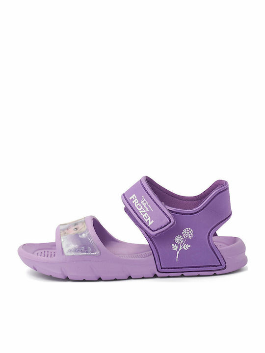 Frozen Children's Beach Shoes Purple