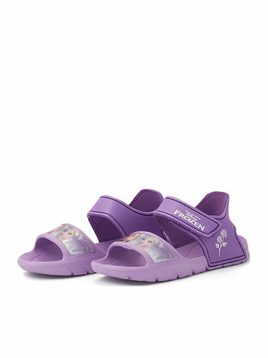 Frozen Children's Beach Shoes Purple
