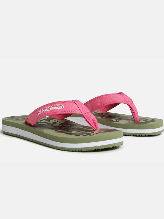 Napapijri Women's Flip Flops Pink NP0A4GUC-F8O