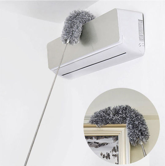 Ruhhy Feather Duster Microfiber Telescopic with Handle 1pcs 250cm