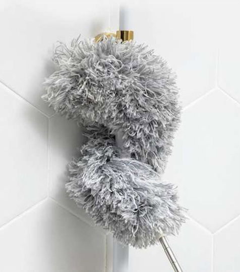 Ruhhy Feather Duster Microfiber Telescopic with Handle 1pcs 250cm