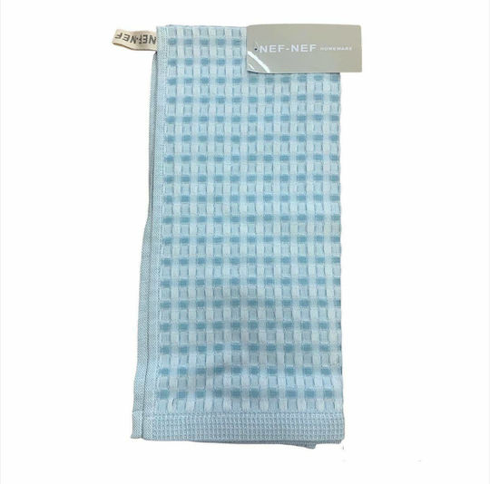 Nef-Nef Homeware Main Ποτηρόπανο από 100% Βαμβάκι σε Μπλε Χρώμα 45x68cm Nef-Nef Homeware Main Ποτηρόπανο από 100% Βαμβάκι σε Μπλε Χρώμα 45x68cm