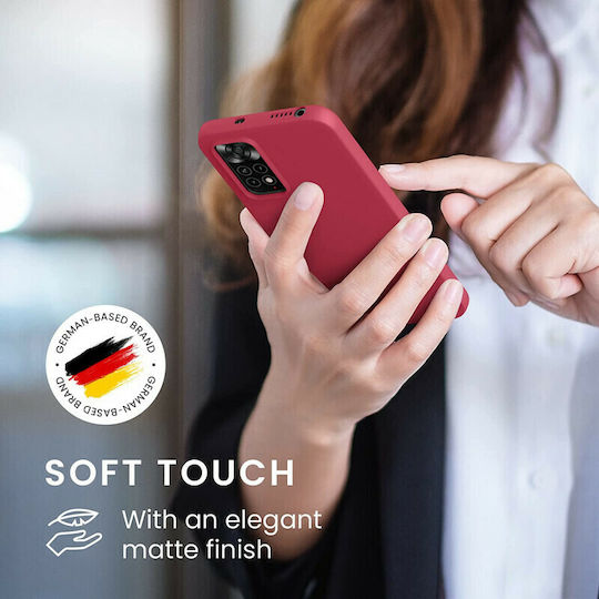 KWmobile Back Cover Silicone Sweet Cherry (Redmi Note 11 / 11S 4G)