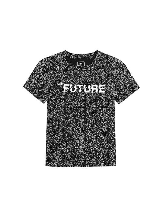 4F Kids T-shirt Black