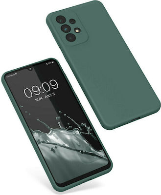 KWmobile Rubberized Silicone Back Cover Moss Green (Galaxy A33 5G)