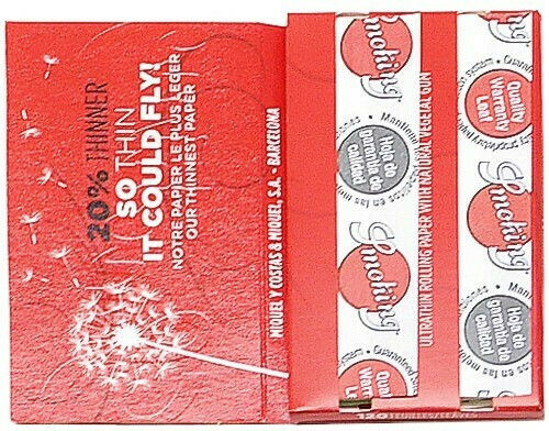 Smoking Red Zigarettenpapiere 120 Blätter 25Stück