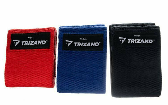 Trizand Loop Bands Σετ 3τμχ Πολύχρωμα 0.08m