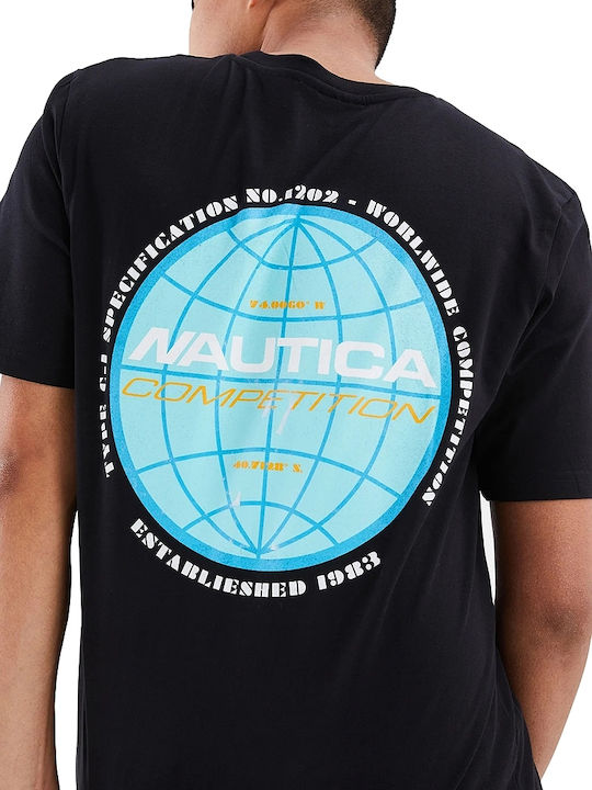 Nautica T-shirt Μαύρο