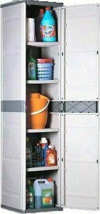 Single-Leaf Smart Cabinet Plastic 36x42x179 cm Single-Leaf Smart Cabinet Plastic 36x42x179 cm