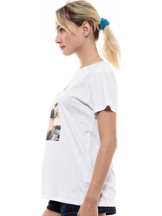 Γυναικείο T-shirt Λευκό