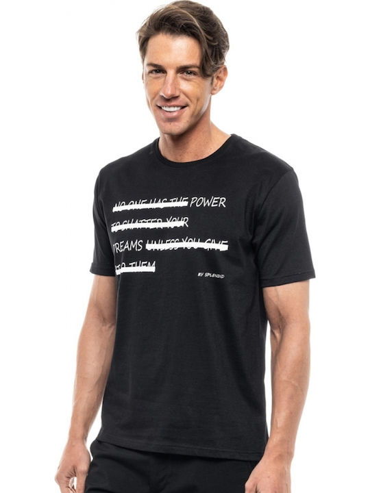 T-shirt Μαύρο