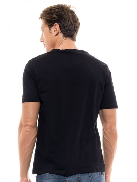 Splendid Herren T-Shirt Kurzarm Schwarz