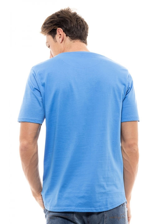 Splendid Men's Short Sleeve T-shirt Light Blue