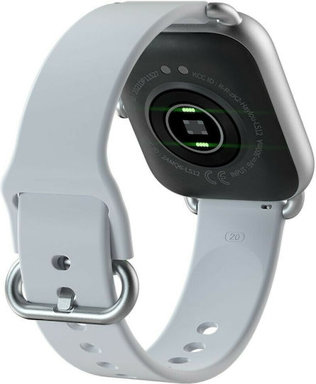Haylou RS4 LS12 37mm Smartwatch with Heart Rate Monitor (Silver)