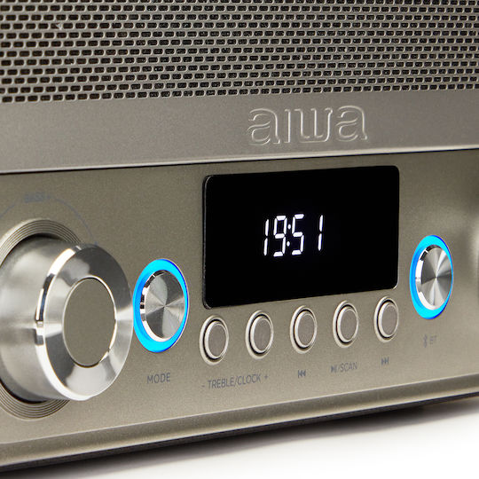 Aiwa BSTU-750BΚ Cu alimentare la rețea cu Bluetooth și USB Negru