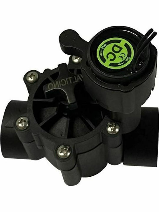 Valticino Elektrisches Sprinklerventil 1" 9V mit Gewinde Weiblich (M/W) ZV 100 DC