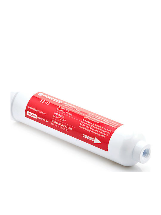 Purewater Filtru de Apă de Înlocuire Osmoză inversă din Polipropilenă SE-10 5 μm - micrometru