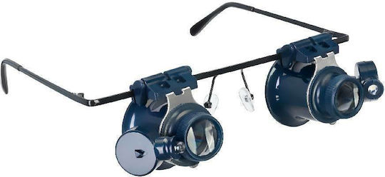Discovery DGL 30 Safety Glasses with Magnification with Blue Lenses Tinted 2pcs
