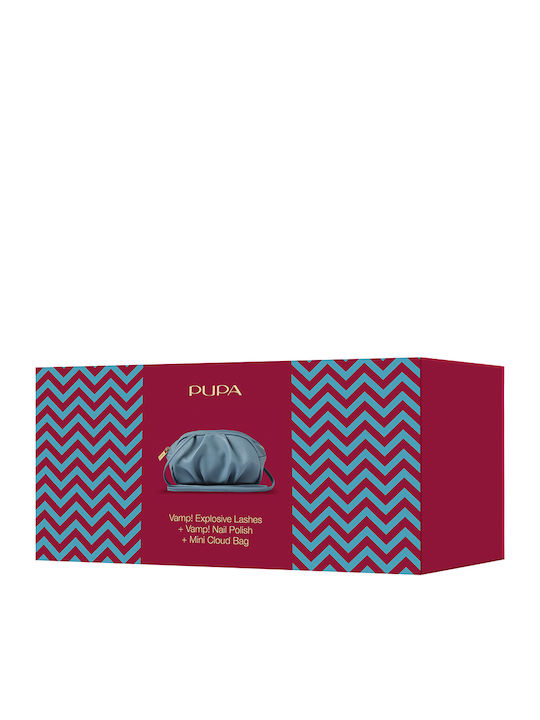 Pupa Vamp! Set de machiaj pentru față și corp Ochi cu trusă & Parfumate Gel de unghii Explosive Lashes Negru 3buc