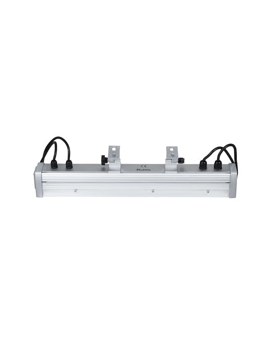 GloboStar Εξωτερικό Φωτιστικό LED Wall Washer 96W RGBW IP65 Ασημί