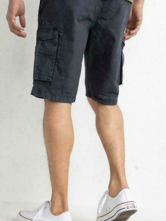 Petrol Industries Men's Shorts Cargo Navy Blue