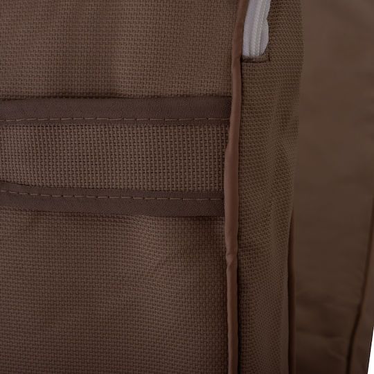 HomeMarkt Sonnenbank-Kissen Mit Rückenlehne Sifnos Beige 192x59cm