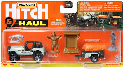 Mattel Hitch & Haul National Parks Jeep & Trailer Set with Car for 3++ Years