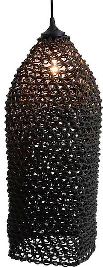 Zaros Hängelampe Schwarz 30x30x65cm Zaros Hängelampe Schwarz 30x30x65cm