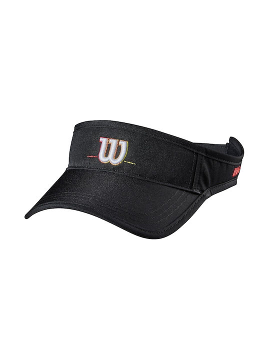 Wilson Καπέλο Visor Μαύρο