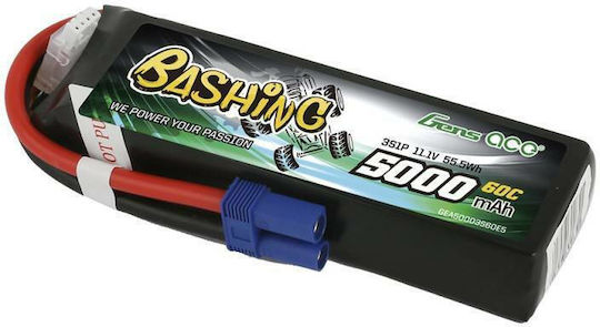 Gens Ace Bashing Μπαταρία Li-Po 11.1V 5000mAh για Τηλεκατευθυνόμενο 2τμχ