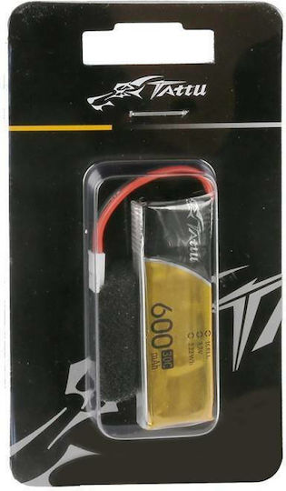 Tattu UAV Classic Μπαταρία Li-Po 3.7V 600mAh 30C 1S για Τηλεκατευθυνόμενο