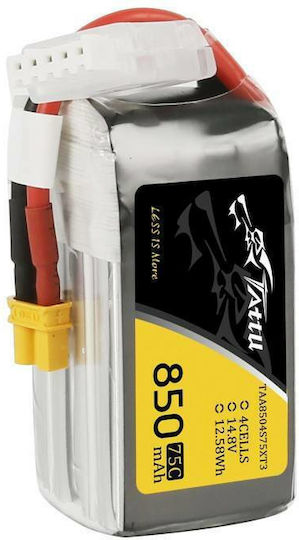 Tattu UAV Classic Μπαταρία Li-Po 14.8V 850mAh για Τηλεκατευθυνόμενο 2τμχ