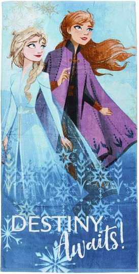 Cerda Elsa & Anna Kinder-Strandtuch Mehrfarbig Gefroren 140x70cm