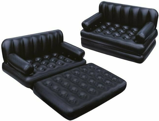 Bestway Inflatable Sofa for 2 People Black