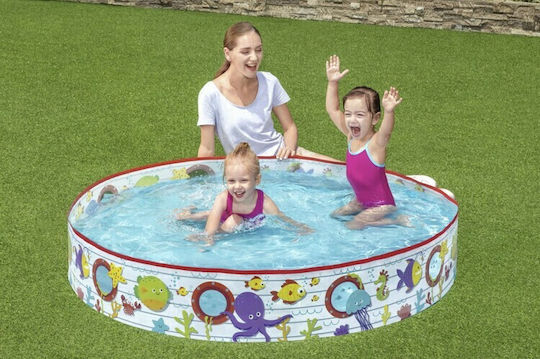 Bestway Children's Round Swimming Pool PVC 435lt Inflatable 152x25cm