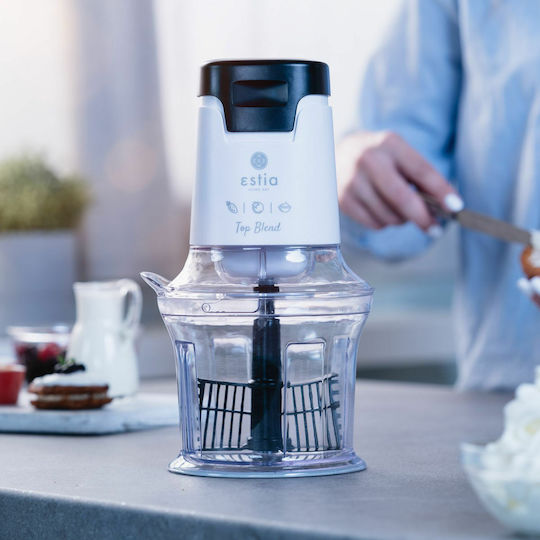 Estia Top Blend Πολυκόπτης Multi 500W με Δοχείο 600ml Λευκός