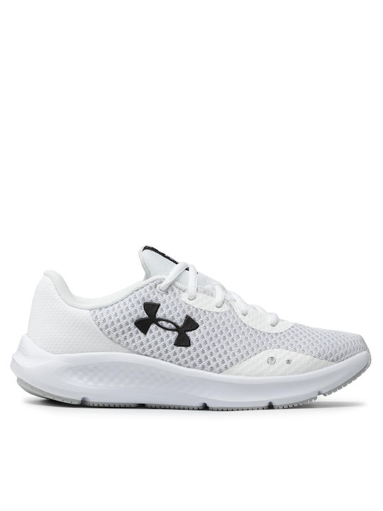 Under Armour Charged Pursuit 3 Γυναικεία Αθλητικά Παπούτσια Running Λευκά