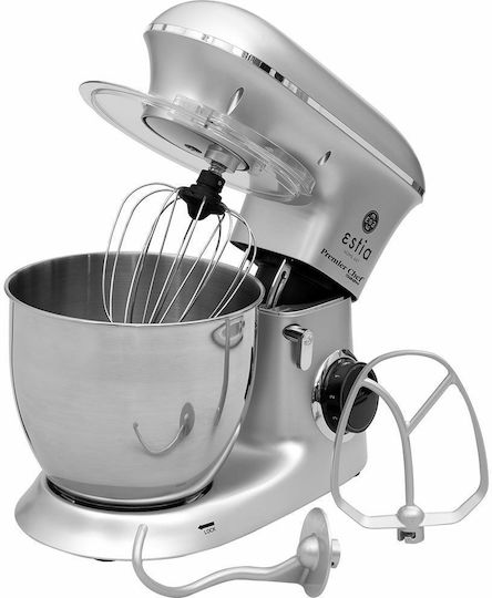 Estia Premier Chef Κουζινομηχανή 1500W με Ανοξείδωτο Κάδο 6.5lt