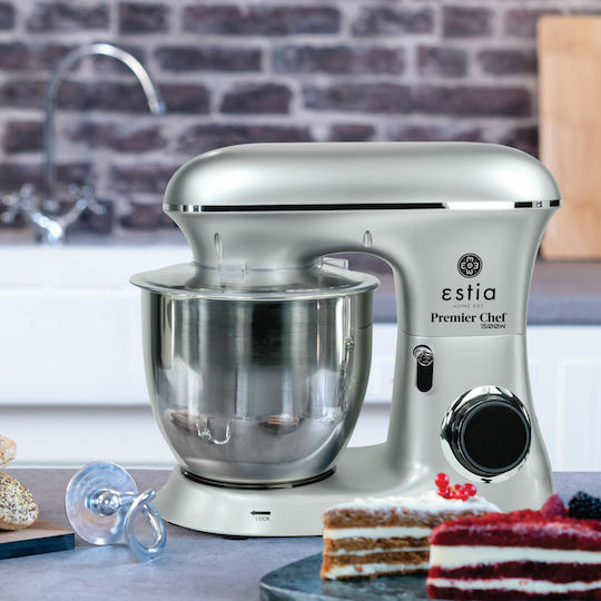 Estia Premier Chef Κουζινομηχανή 1500W με Ανοξείδωτο Κάδο 6.5lt