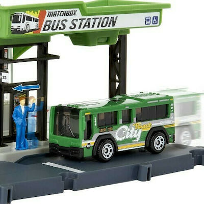 Mattel Action Drivers Bus Station Set with Bus for 3++ Years