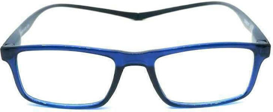 Oramont Oramont 9059 Reading Glasses +2.75 with Magnet in Blue color