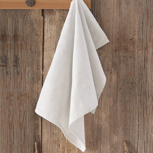Rythmos Canaria Handtuch aus 100% Baumwolle 45x68cm 3Stück Rythmos Canaria Handtuch aus 100% Baumwolle 45x68cm 3Stück