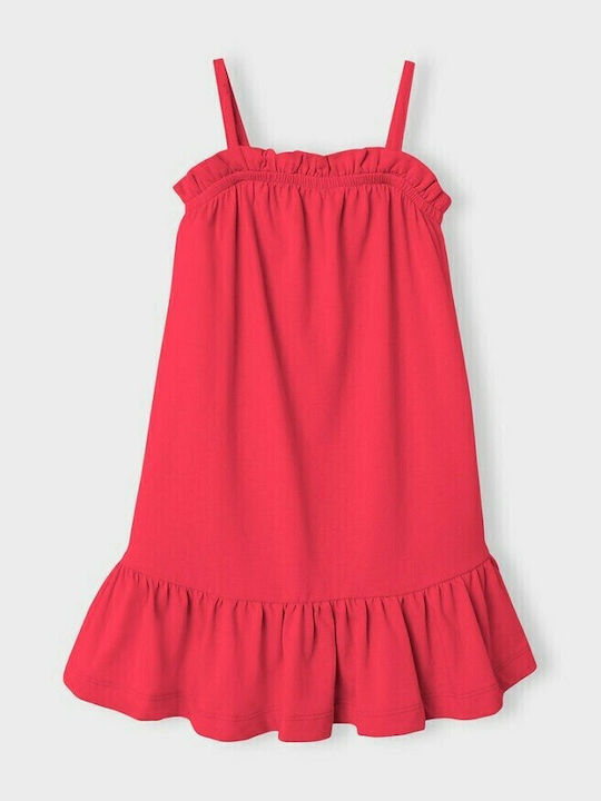 Children's Dress Sleeveless Red