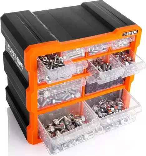 Werkzeugkastenschublade Kunststoff B26.7xT15.7xH26.2cm.