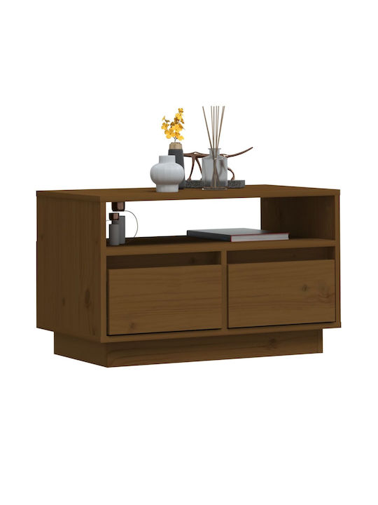 TV-Ständer Braune Melaminholz M60xT35xH37cm